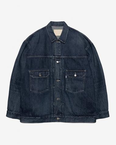  / Selvage Denim Jacket / INDIGO DARK FADE