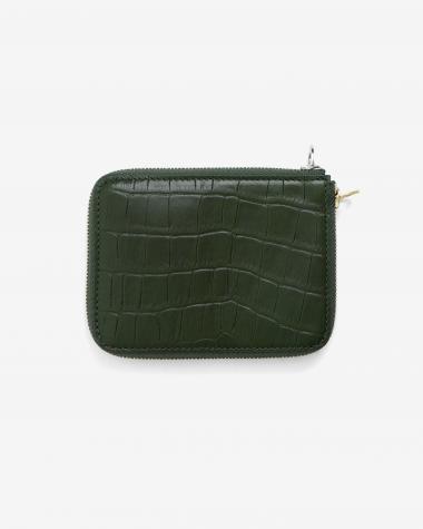  / PARALLEL - MAGIC PURSE S / GREEN(croco grain)