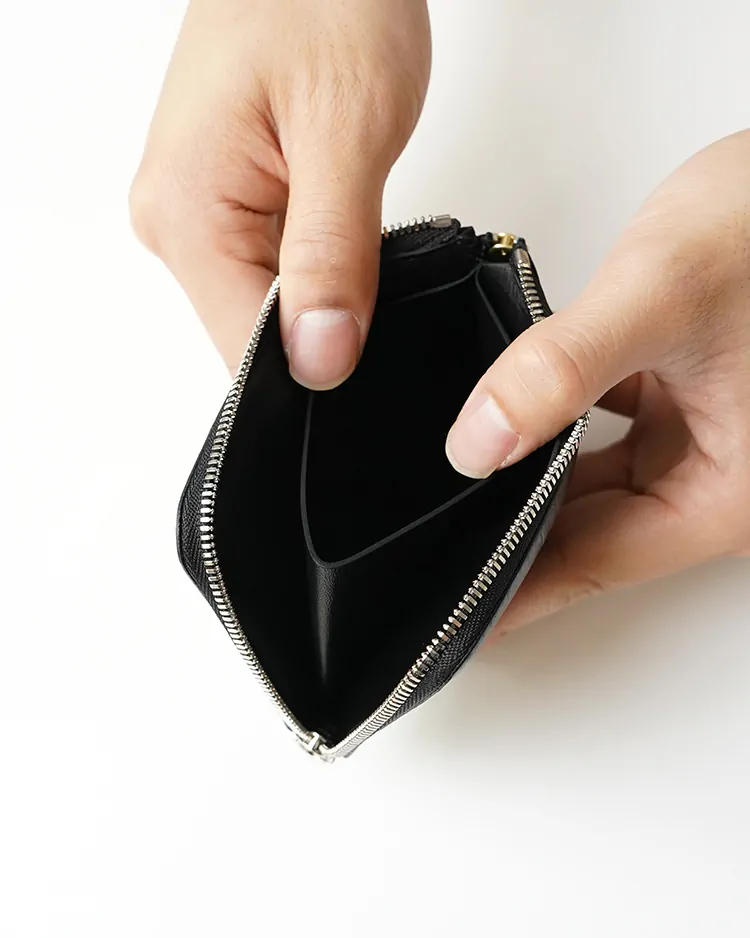 ED ROBERT JUDSON / PARALLEL - MAGIC PURSE S / BLACK(croco grain)