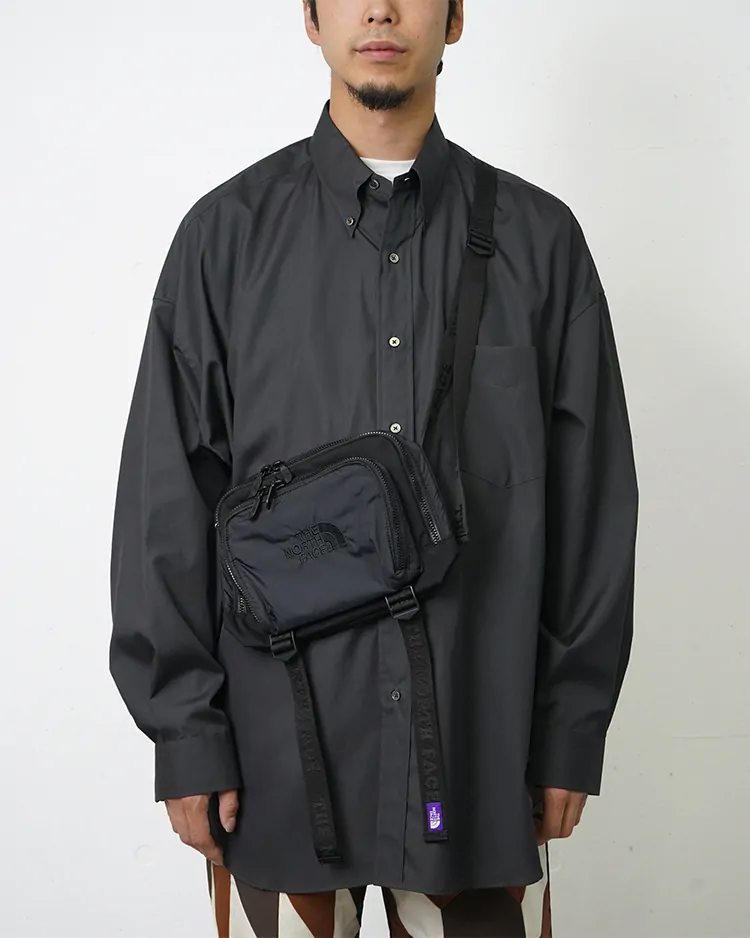 THE NORTH FACE PURPLE LABEL / CODURA Nylon Shoulder Bag /  AH(Asphalt Gray)