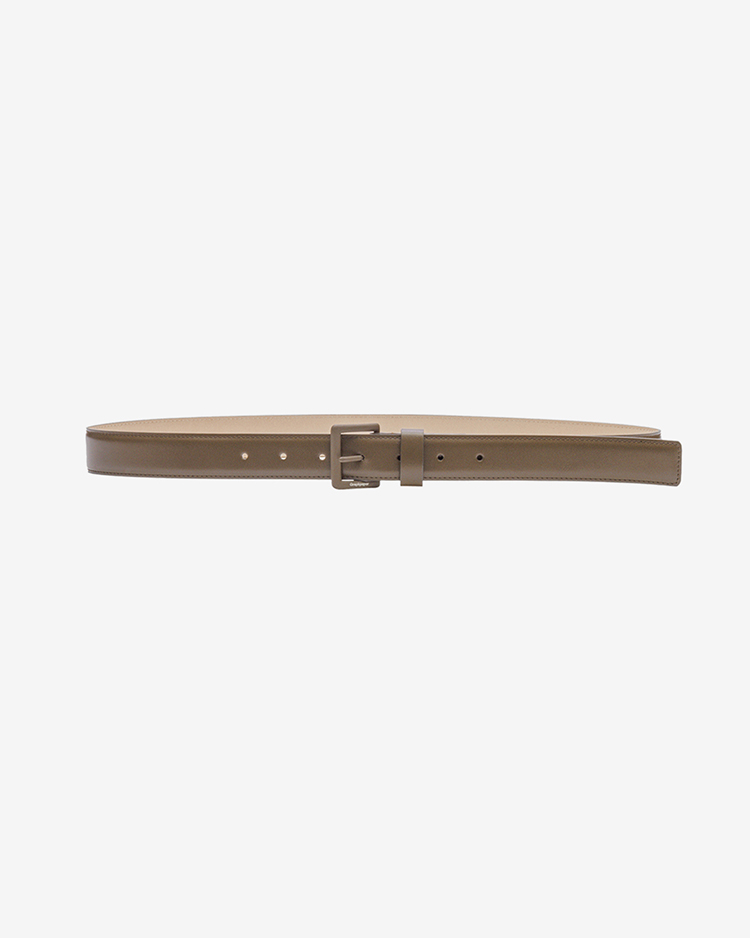 Graphpaper (MEN) / Graphpaper Pin Buckle Leather Belt / BROWN