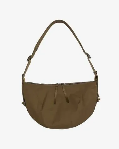 Graphpaper (MEN) / Blankof for GP Medium Crescent Bag / BROWN