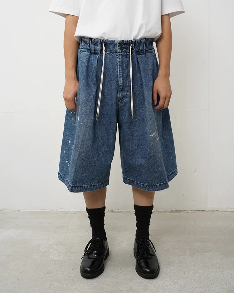 Sillage / Exclusive For Dice&Dice Circular Denim Shorts 