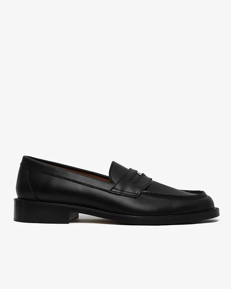 Tomo & Co / Exclusive For Dice&Dice COIN LOFER Leather Sole / BLACK