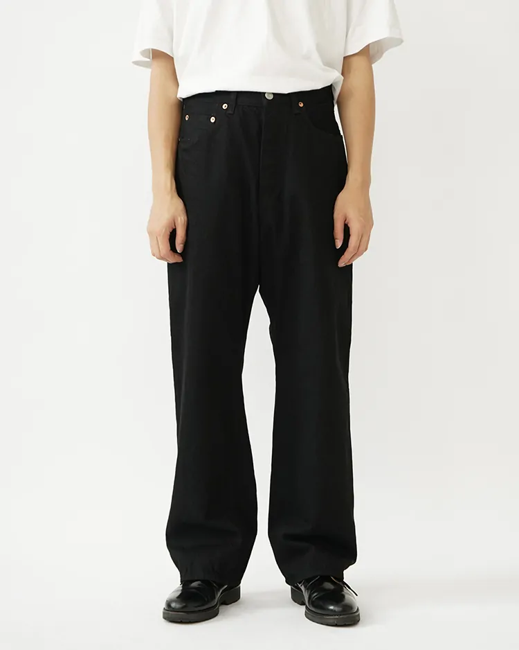 PHIGVEL / CLASSIC JEANS(WIDE) / BLACK