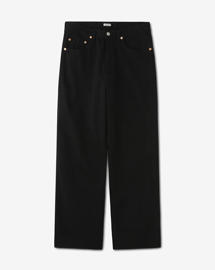 CLASSIC JEANS(WIDE) / BLACK | PHIGVEL(フィグベル) | BOTTOMS