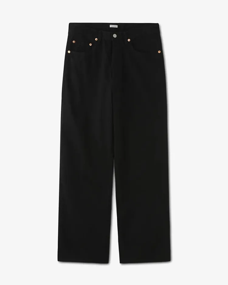 PHIGVEL / CLASSIC JEANS(WIDE) / BLACK