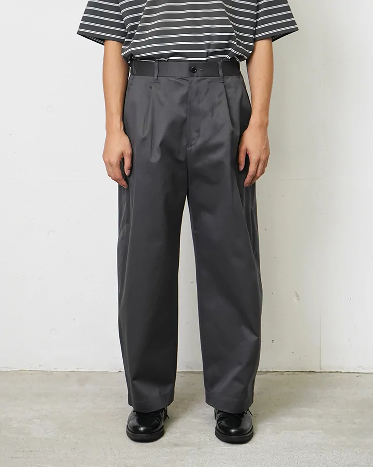 Graphpaper (MEN) / Westpoint Chino Wide Tapered Trousers / C.GRAY