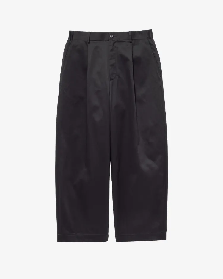 Graphpaper (MEN) / Westpoint Chino Wide Tapered Trousers / BLACK