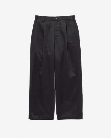  / Westpoint Chino Wide Straight Trousers / BLACK