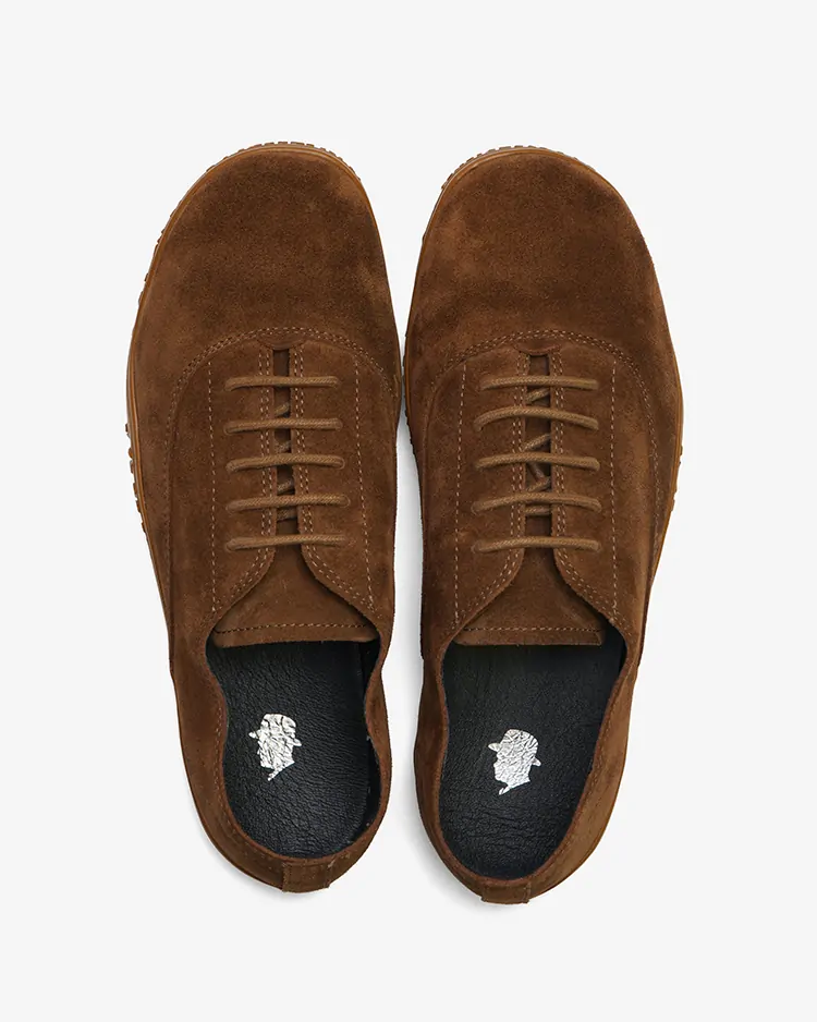Tomo & Co / BEARFOOT BALLET SHOES / BROWN SUEDE