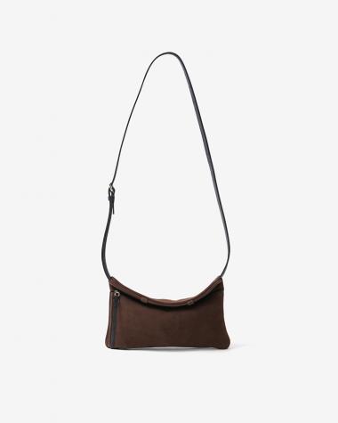  / belt bag_S / DK.BROWN