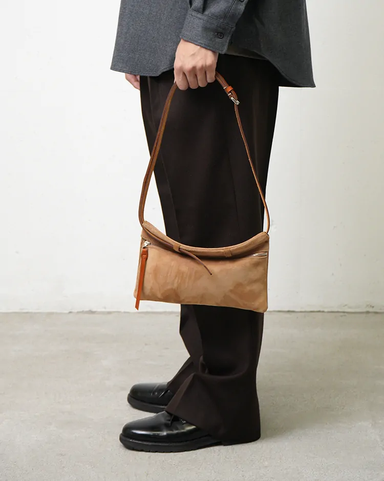 ED ROBERT JUDSON / belt bag_S / LT.BROWN