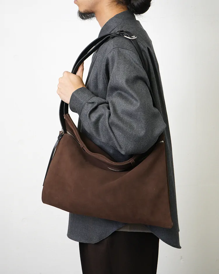 ED ROBERT JUDSON / belt bag / DK.BROWN