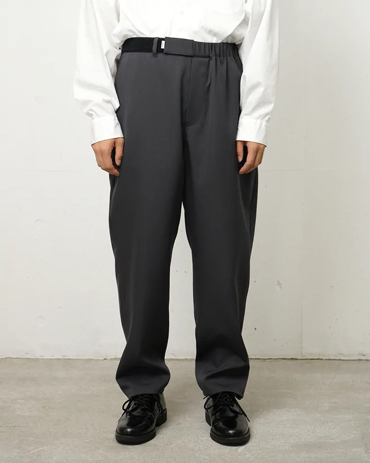 Graphpaper (MEN) / Scale Off Wool Chef Pants / C.GRAY