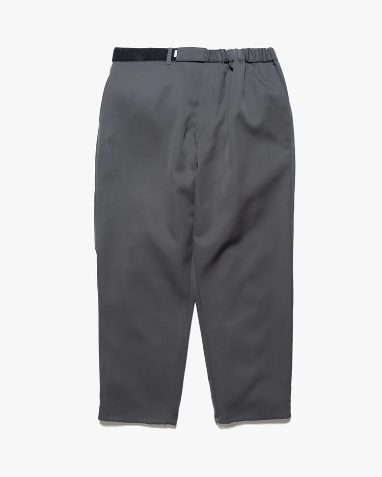 Graphpaper (MEN) / Scale Off Wool Wide Tapered Chef Pants / C.GRAY