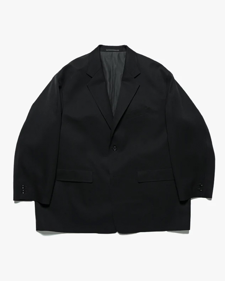 Graphpaper (MEN) / Scale Off Wool Jacket / BLACK