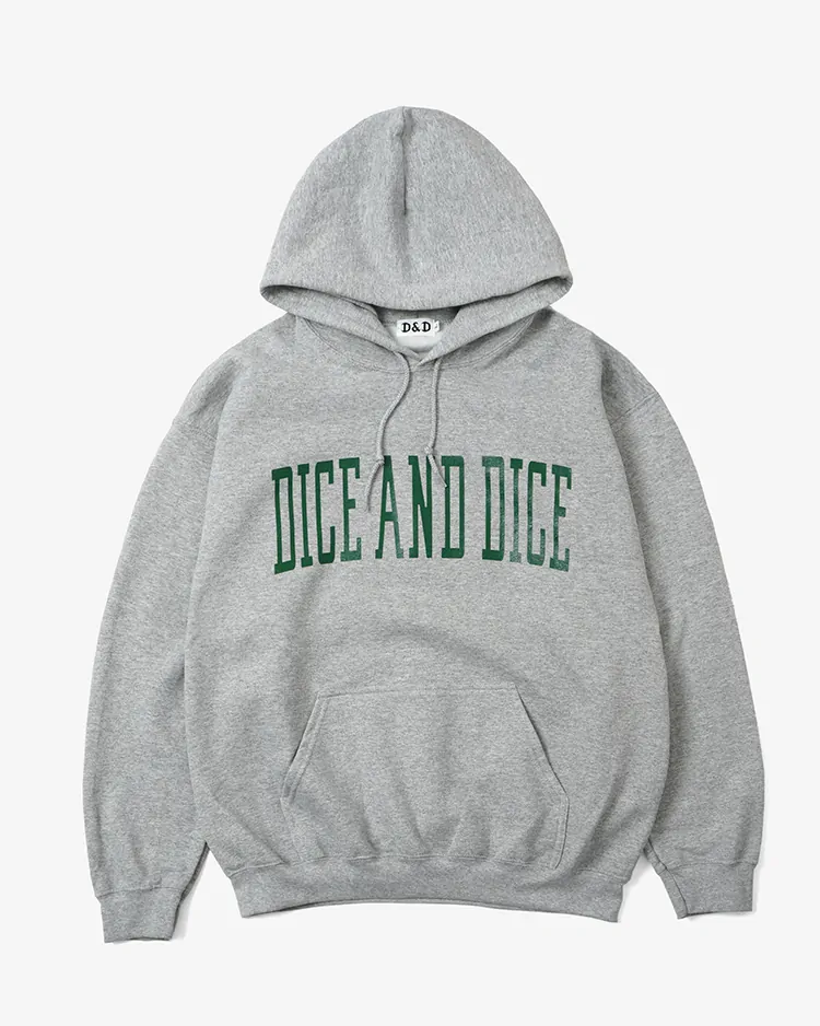D&D (Souvenir items) / D&D VARSITY LOGO HOODIE / GREY