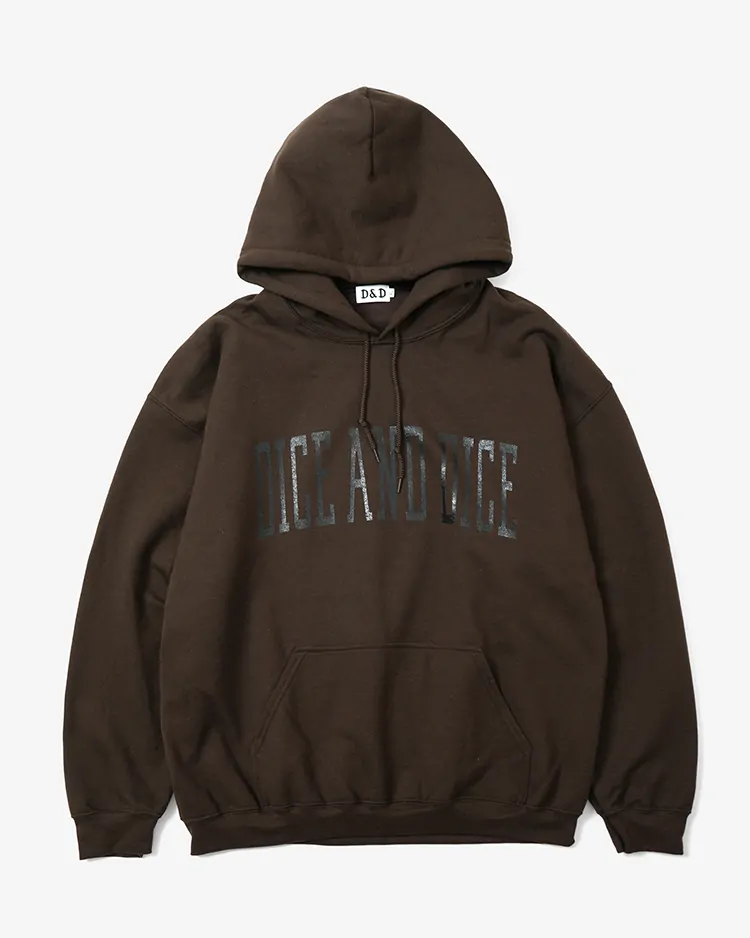 D&D (Souvenir items) / D&D VARSITY LOGO HOODIE / BROWN		