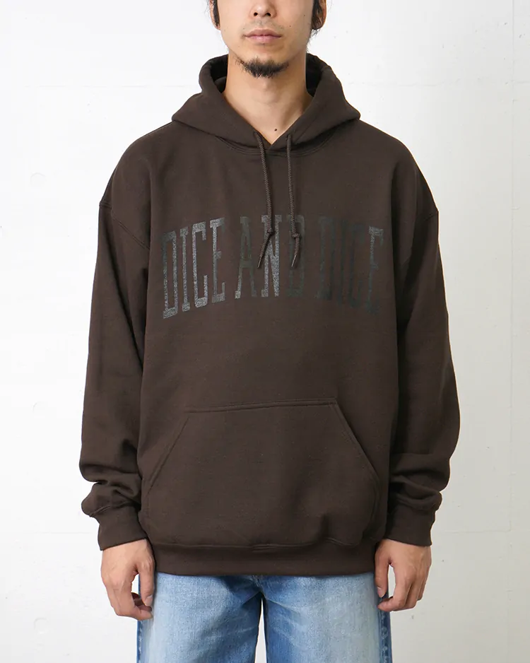 D&D (Souvenir items) / D&D VARSITY LOGO HOODIE / BROWN		