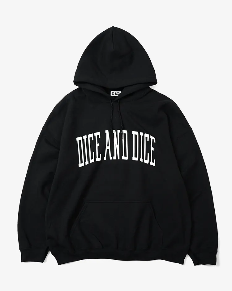 D&D (Souvenir items) / D&D VARSITY LOGO HOODIE / BLACK		