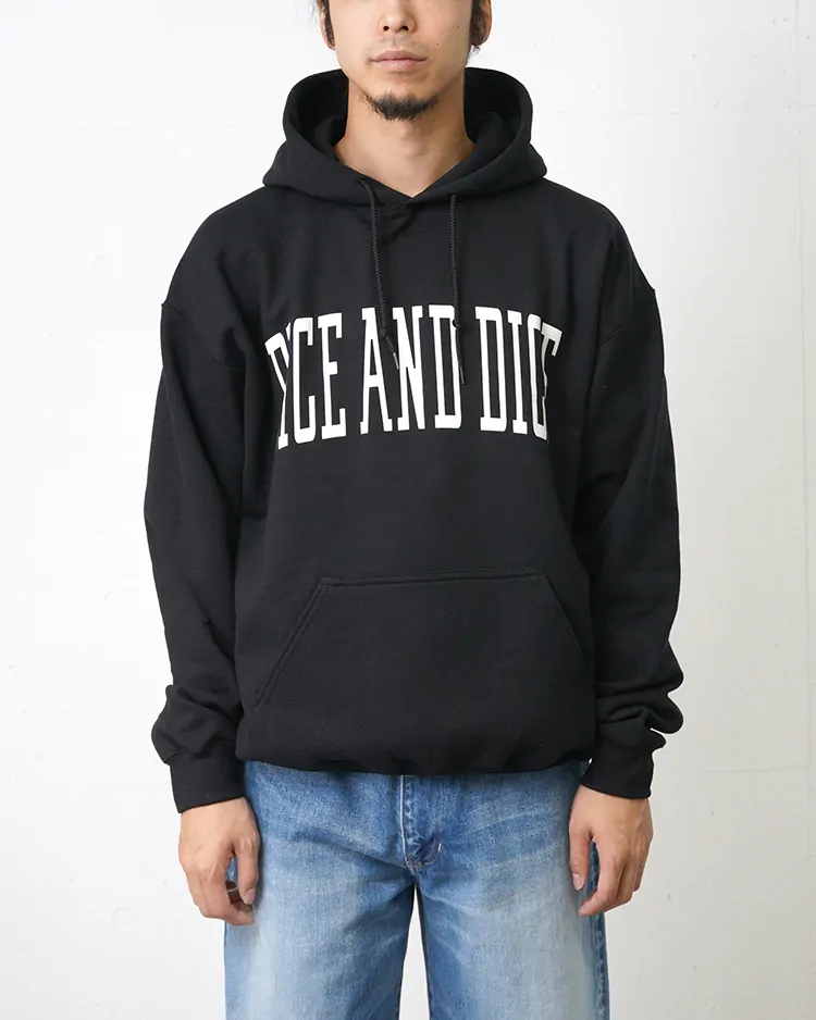 D&D (Souvenir items) / D&D VARSITY LOGO HOODIE / BLACK		