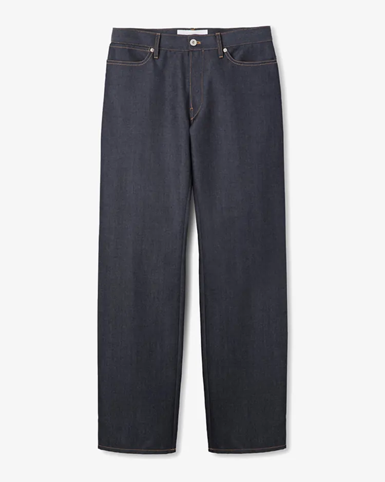 OVERCOAT / Wool Denim Pant / INDIGO