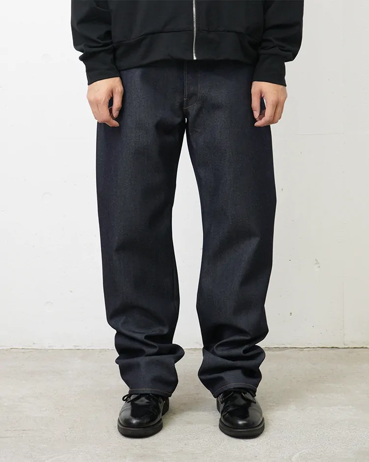 OVERCOAT / Wool Denim Pant / INDIGO