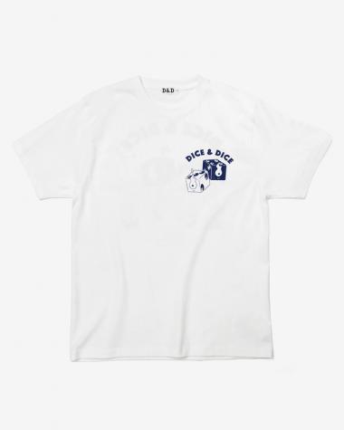  / D&D BAKU DICE ADDRESS TEE / WHITE