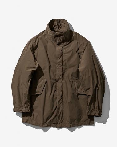  / AIR WEATHER SHORT MODS COAT / CAMEL