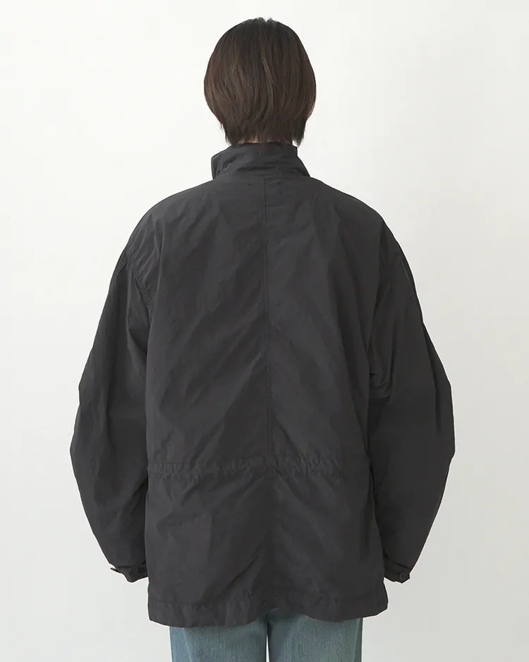 AIR WEATHER SHORT MODS COAT / BLACK | ATON (MEN)(エイトン) | OUTER