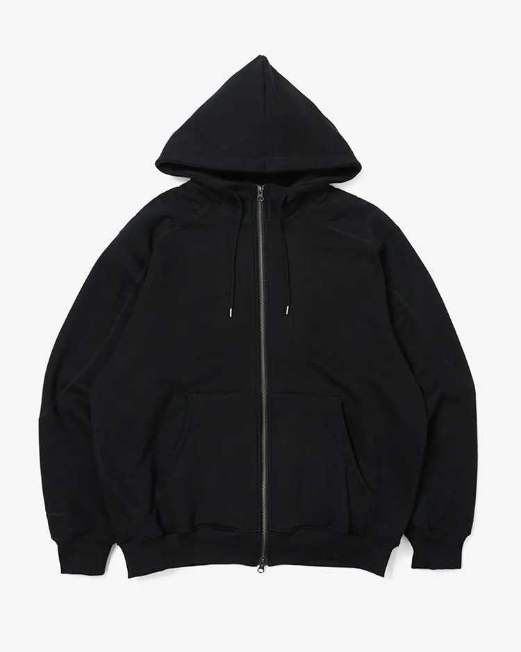 NEW BALANCE / FULL ZIP FOODIE JACKET (OVERSIZED) MJ62G29M / BLACK