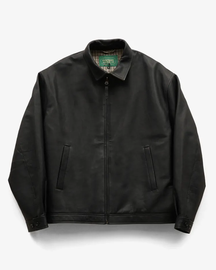 GRIP SWANY 1848 / LEATHER JACKET / BLACK