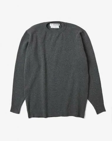 YAECA (MEN) / 2WAY Knit Pullover / GRAY