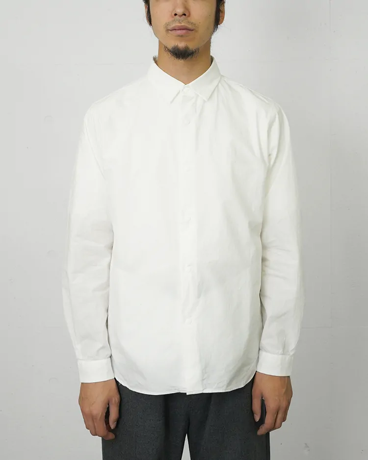YAECA (MEN) / Comfort Shirt-Standard / WHITE