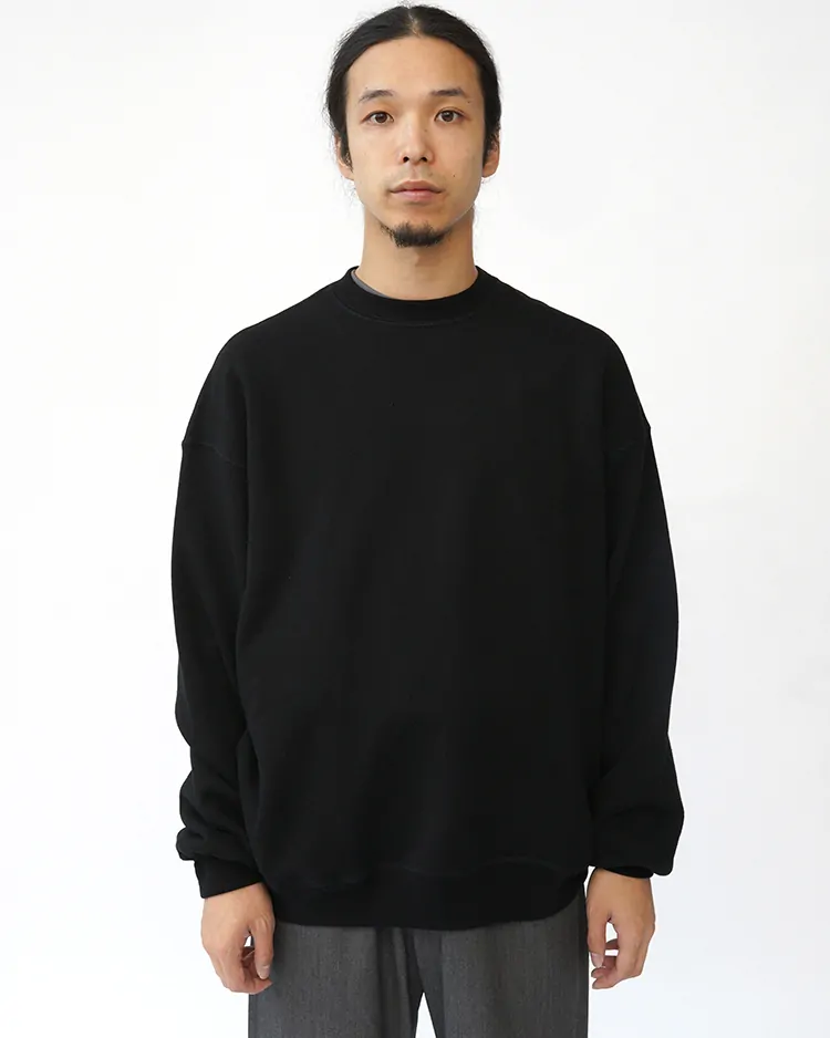Graphpaper (MEN) / AZUMA Terry Crew Neck Sweat / GRAY