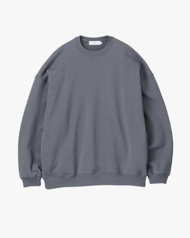  / AZUMA Terry Crew Neck Sweat / GRAY