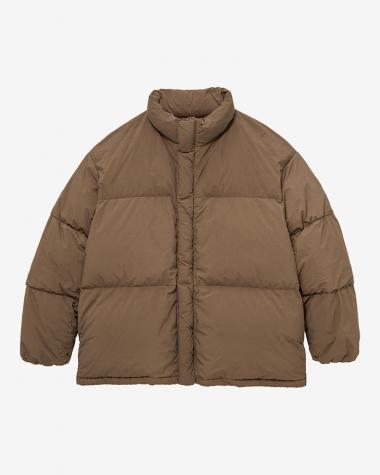  / Garment Dyed Down Jacket / BROWN