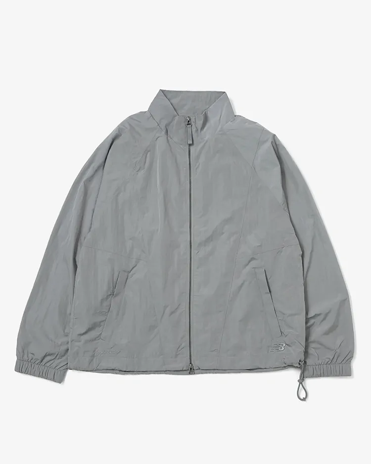 NEW BALANCE / NB GREY NYLON JACKET / MJ61J5JQ /  SLATE GREY