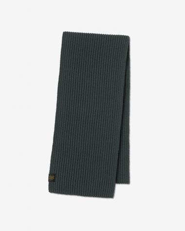  / SOLID WOOL MUFFLER / FOREST