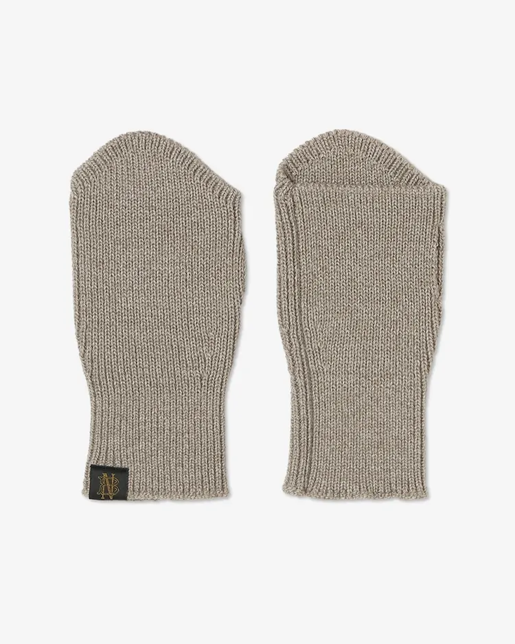 【新品】BATONER（バトナー）SOLID WOOL HAND WARMER SOLID WOOL HAND WARMER / IVORY×BEIGE | BATONER (MEN)(バトナー