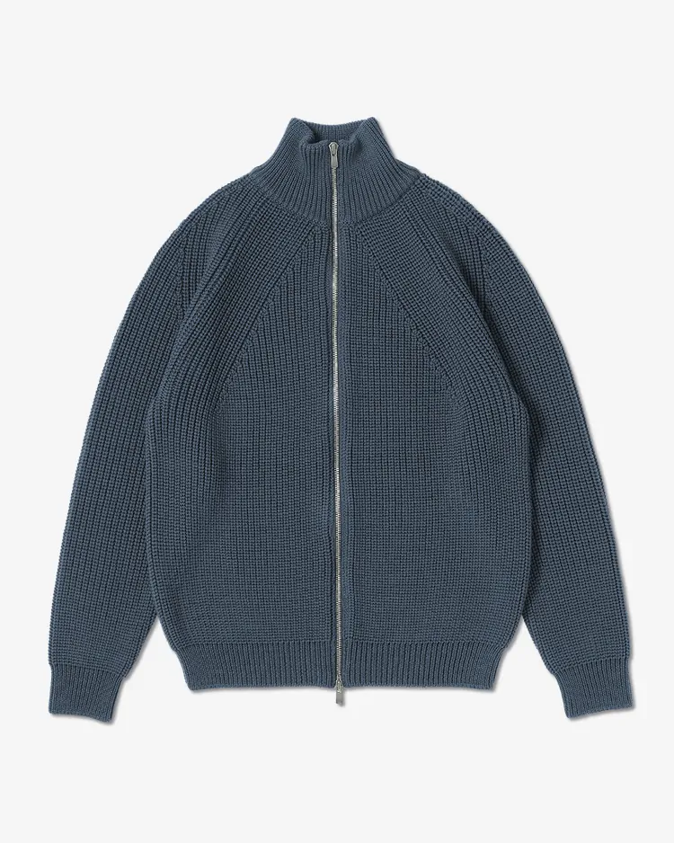 BATONER (MEN) / SIGNATURE DRIVERS KNIT / DARK BLUE