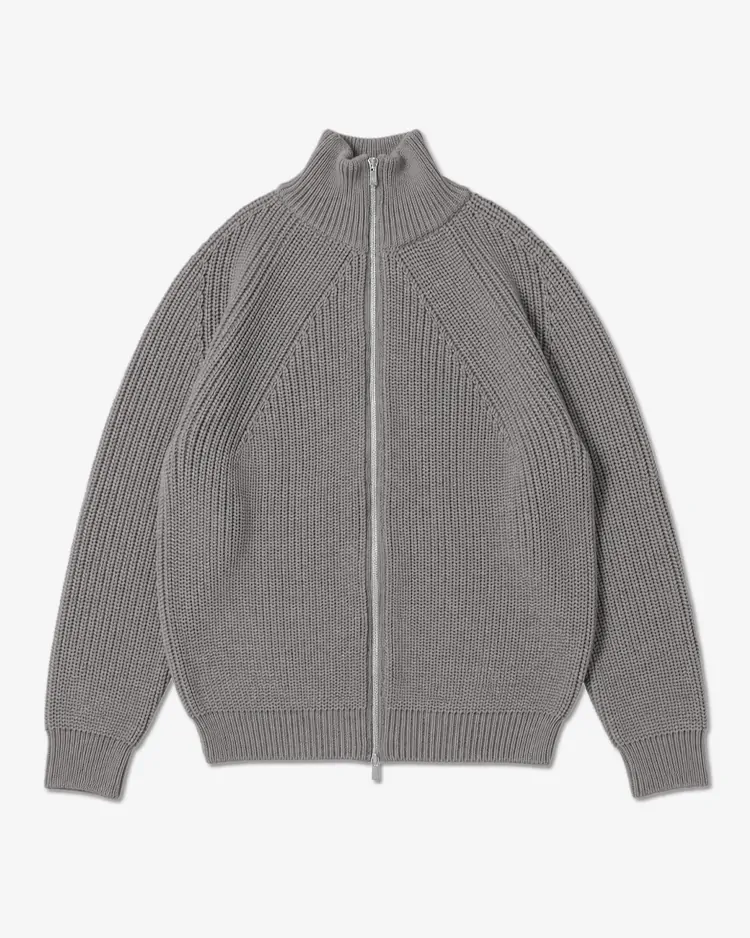 BATONER (MEN) / SIGNATURE DRIVERS KNIT / GREY