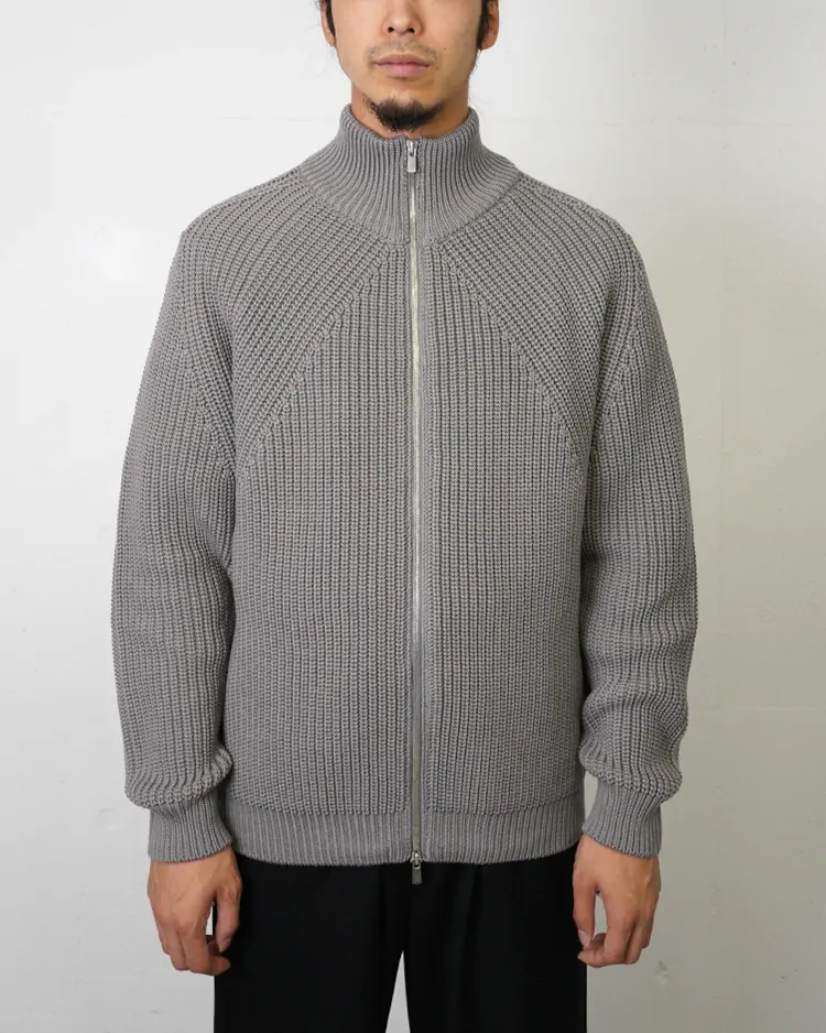 BATONER (MEN) / SIGNATURE DRIVERS KNIT / GREY