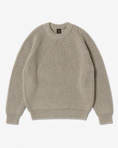  / SIGNATURE CREW NECK / IVORY×BEIGE