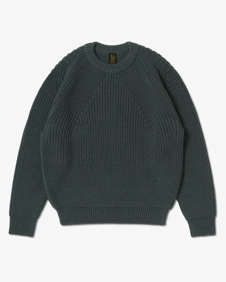 BATONER (WOMEN) / SIGNATURE CREW NECK / FOREST