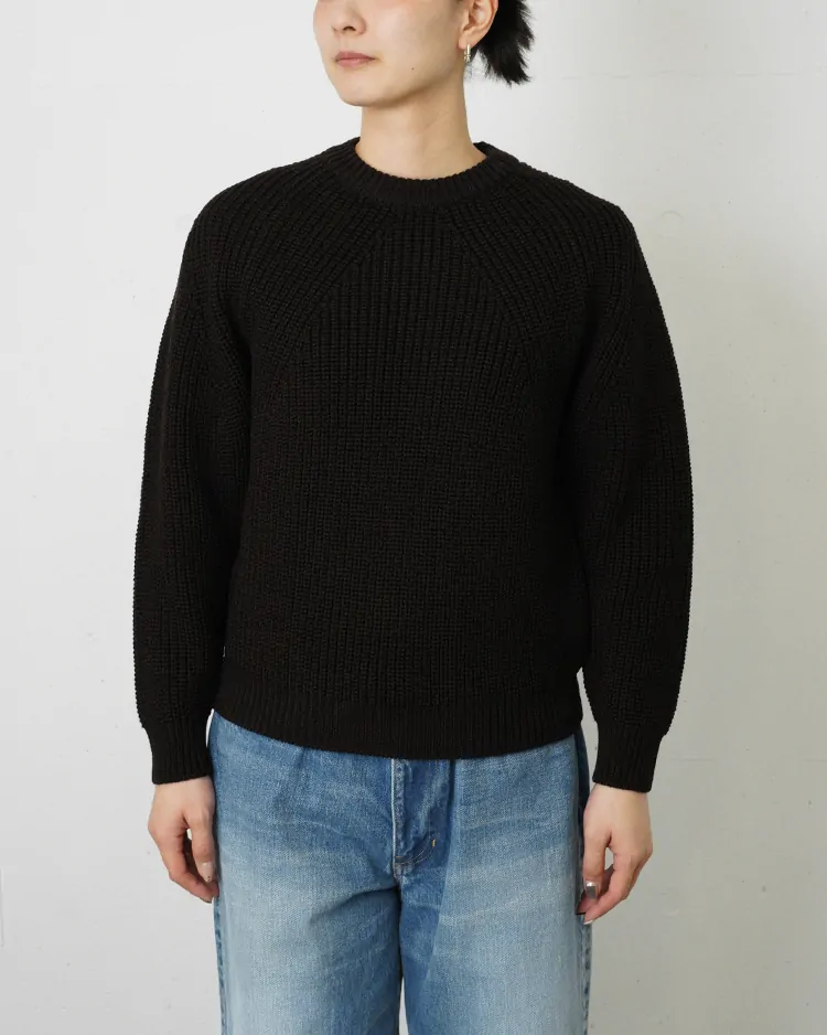 BATONER (WOMEN) / SIGNATURE CREW NECK / ROSE WOOD