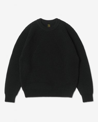  / SIGNATURE CREW NECK / BLACK
