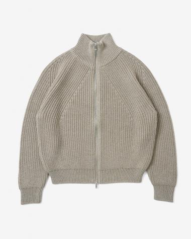  / SIGNATURE DRIVERS KNIT / IVORY×BEIGE 