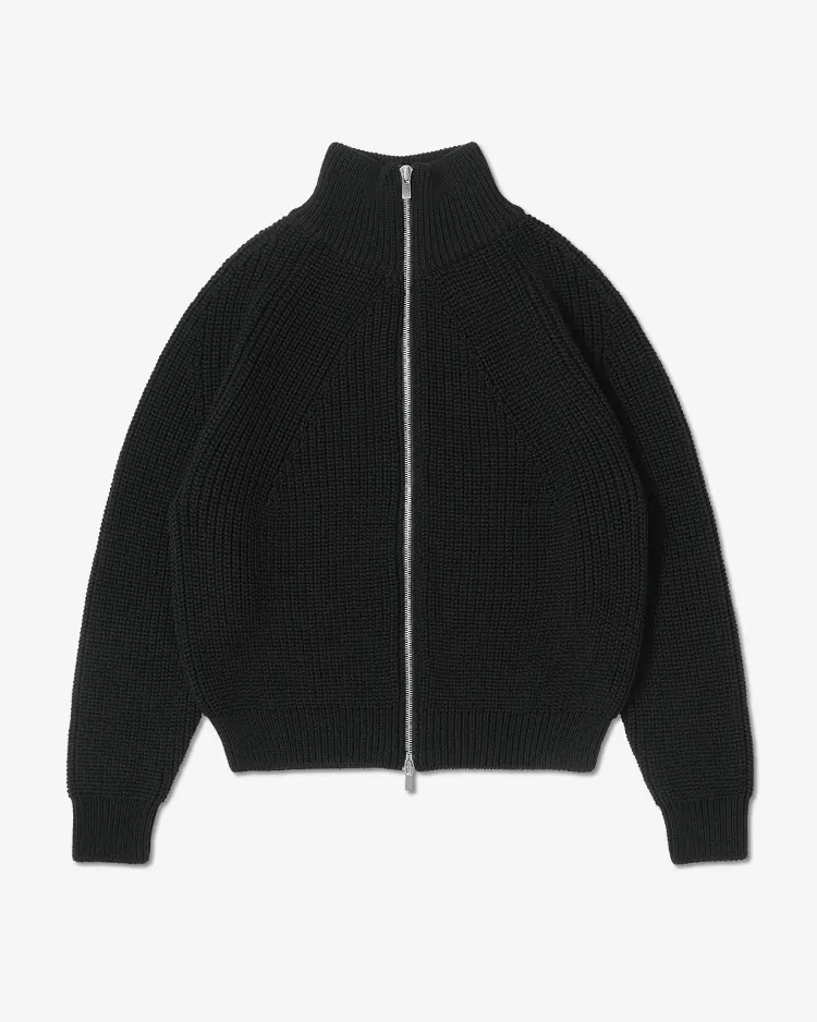 BATONER (WOMEN) / SIGNATURE DRIVERS KNIT / BLACK